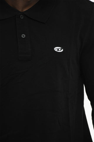 Long Sleeve Cotton Piqué Polo T-SMITH-LS-DOVAL-PJ