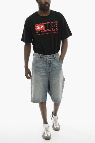 Shorts D-LIVERY in Denim 