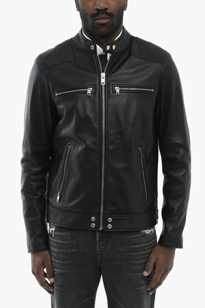 Leather Jacket L-BOY-R