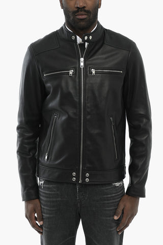 Leather Jacket L-BOY-R