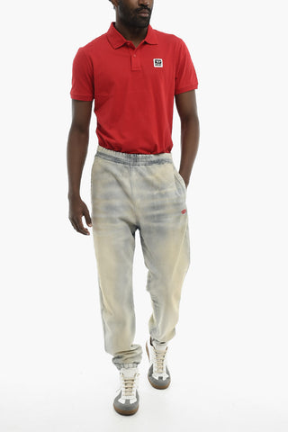ESSENTIALS Stonewashed Sweat Jeans D-LAB-S1 Elastic Waist 14cm