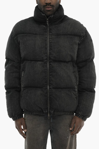 Gepolsterte Denimjacke W-MONS-A