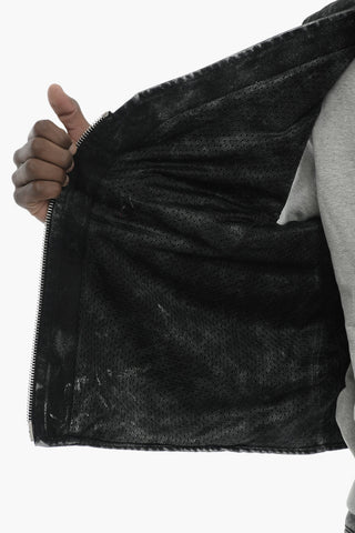 Denim-Utility-Jacke D-SAMP Ohne Ärmel