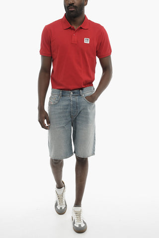 Regular-Fit-Shorts aus Denim