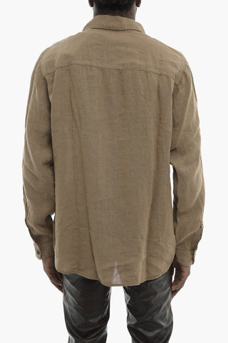 Solid Linen Shirt S-WERP