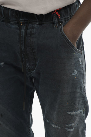Jogg-Jeans KROOLEY-NE Vintage-Effekt Aus Stretch-Denim 17cm
