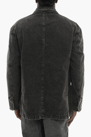 Denim Blazer D-BLAZ with Flap Pockets