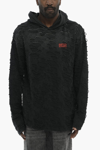 Long-Sleeve Hooded T-Shirt T-CRANE-LS