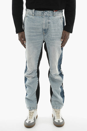 Loose-Fit Jeans D-GENE-S1 Double-Fabric 19cm