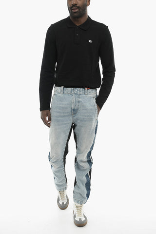 Loose-Fit-Jeans D-GENE-S1 aus Doppelgewebe 19cm
