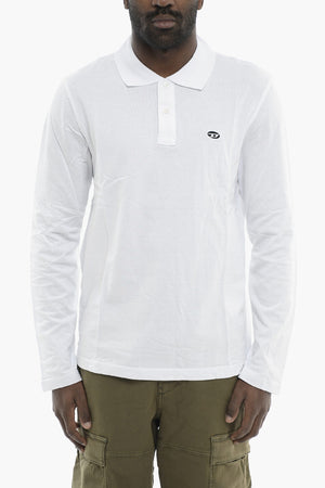 ESSENTIALS Polo Mit Langen Ärmeln T-SMITH-LS-DOVAL-PJ Aus Baumwollpiqué