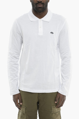 ESSENTIALS Polo Mit Langen Ärmeln T-SMITH-LS-DOVAL-PJ Aus Baumwollpiqué