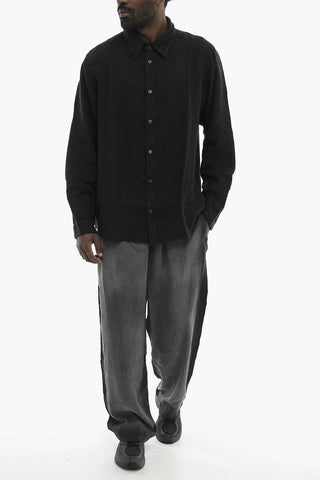 Solid Linen Shirt S-WERP