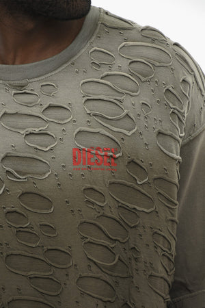 T-Shirt Mit Rundhalsausschnitt T-BOXT-R29 Im Vintage-Look
