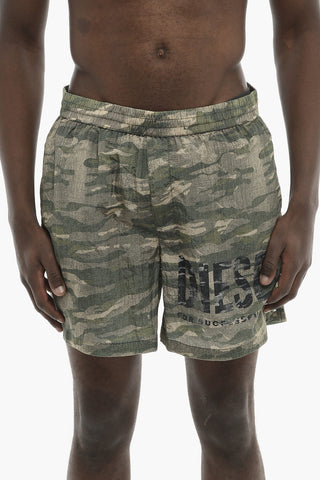 Costume da Bagno Boxer RIO-41 in Nylon a Motivo Camouflage