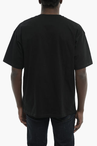 Cotton Jersey T-Shirt T-BOXT With Contrast Logo