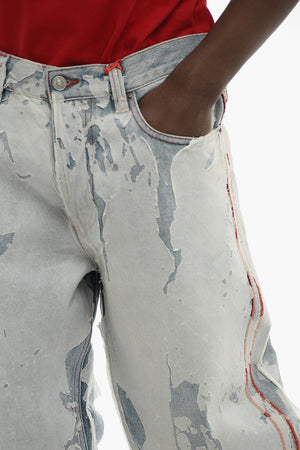 Jeans Loose Fit 2010-FS Distressed Effect 21cm L.32