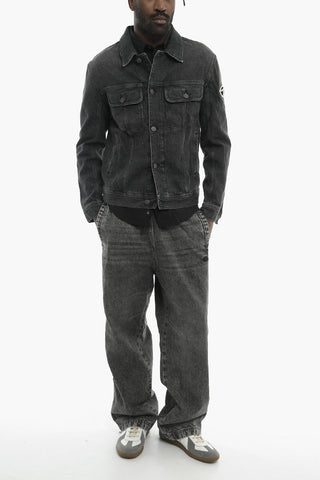 Jeansjacke D-BARCY-FSC mit Cut-Out-Detail