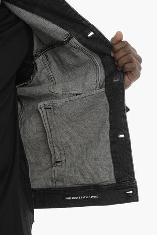 Jeansjacke D-BARCY-FSC mit Cut-Out-Detail