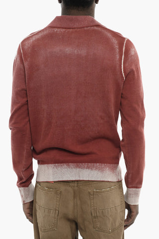 Faded-Effect Cotton Polo Shirt K-LORENZO