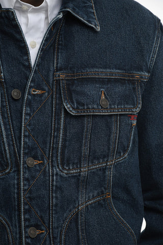 LIBRARY Denim Utility Jacket UNISEX D-RILEY