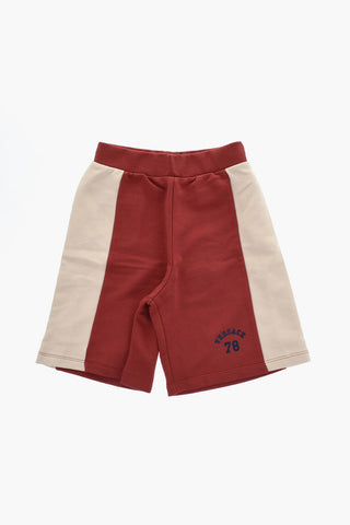 Brushed Cotton Shorts with Elastic Waist