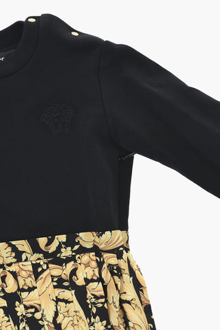 T-Shirt-Kleid Mit Barock-Print