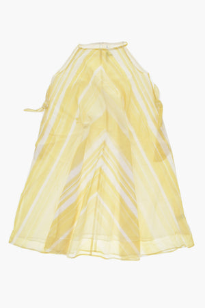 Vestito Senza Maniche a Righe