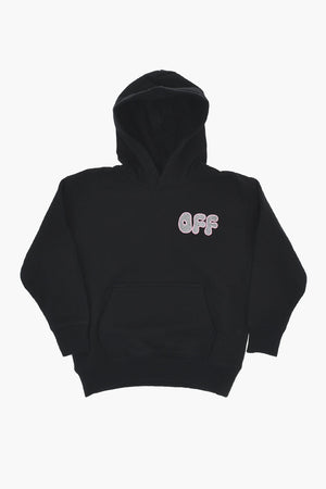 Uni-Hoodie mit glitzerndem Logo