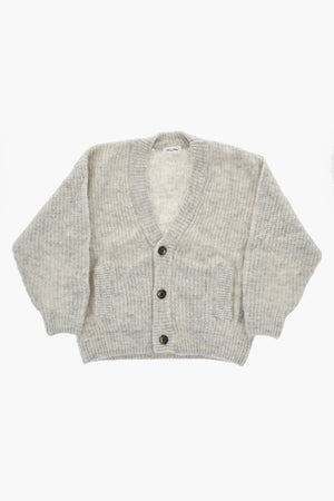 Cardigan Aus Wollmischung Mit V-Ausschnitt