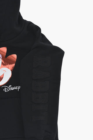 DISNEY Cotton Hoodie With Patch Pocket