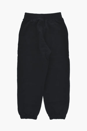 Jogginghose aus angerauter Baumwolle mit geprägtem Logo