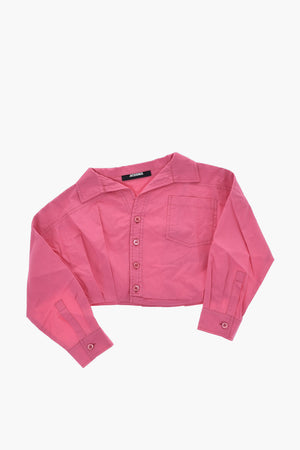 Blusa Crop con Taschino