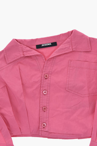 Blusa Crop con Taschino