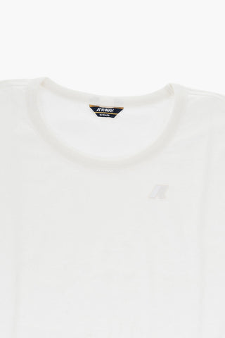 Long-Sleeve Cotton Crewneck T-Shirt With Tone-On-Tone Logo