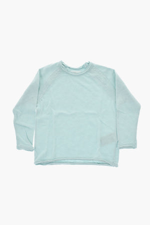 Leichter Rundhals-Pullover aus Baumwolle