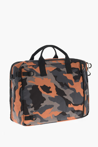 3-Wege-Tasche aus Nylon mit Camouflage-Effekt