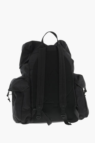 Uni-Nylon Maxi-Rucksack mit aufgedrucktem Logo