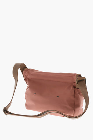 AIME' LEON DORE Messenger-Bag aus Baumwolle und Nylon mit aufgedrucktem Logo
