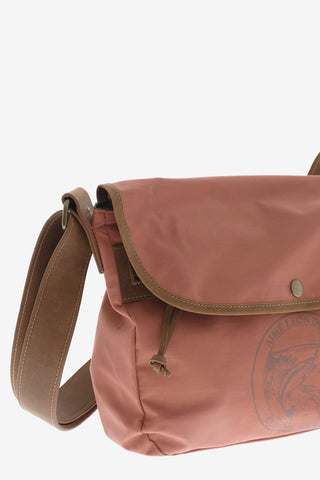 AIME' LEON DORE Messenger-Bag aus Baumwolle und Nylon mit aufgedrucktem Logo