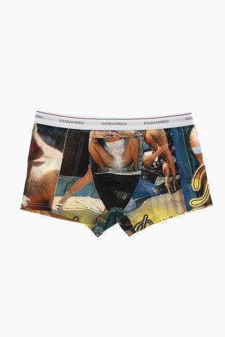 ROCCO SIFFREDI Boxer in Cotone Stretch a Fantasia