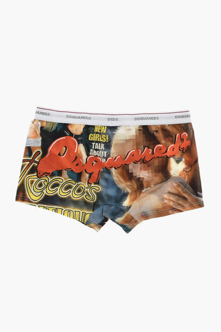 ROCCO SIFFREDI Boxer in Cotone Stretch a Fantasia