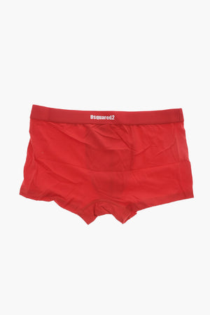 Boxer in Cotone Stretch a Tinta Unita