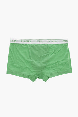 Boxer in Tinta Unita con Banda Elastica Logata