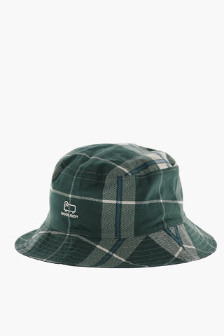 Cappello Bucket a Fantasia Plaid Reversibile 