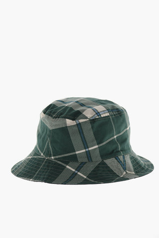 Cappello Bucket a Fantasia Plaid Reversibile 
