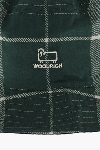 Cappello Bucket a Fantasia Plaid Reversibile 