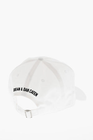 ICON Cotton Gabardine Baseball Cap with Relief Detail