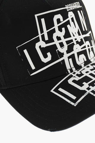 ICON Printed Cotton Gabardine Baseball Cap