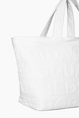 Cotton Terry Tote Bag with Logo